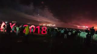 Record breaking firework  Ras Al Khaimah  UAE  AL MARJAN ISLAND  2018  Happy New Year [upl. by Ttoille]