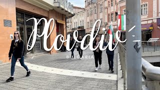 Plovdiv 🇧🇬 Bulgaria  4K  Walking Tour plovdiv sofia oldtown bulgaria [upl. by Jauch]