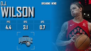 ORLANDO MAGIC DJ Wilson ᴴᴰ [upl. by Bacchus]