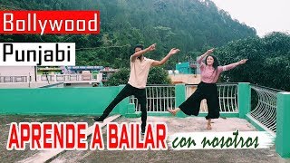 💃5 Pasos BÁSICOS de BOLLYWOOD Y PUNJABI songs  SORPRENDE 😎 [upl. by Fredel876]