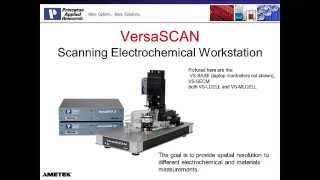 Electrochemistry  VersaScan Scanning Electrochemical Microscope Webinar SECM [upl. by Froh502]