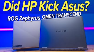 HP Omen Transcend Vs Asus ROG Zephyrus  I NEVER Thought this Would HAPPEN [upl. by Collete]