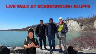 LIVE WALK AT SCARBOROUGH BLUFFS WITH AMAZING TTT FRIENDS SEPAND JOHN amp VASILIY [upl. by Erodaeht923]