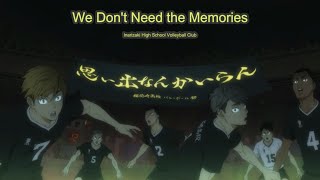 We dont Need the Memories [upl. by Asirralc]