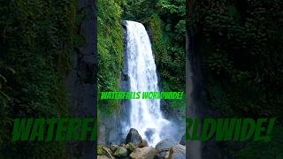 Top 5 Tallest Waterfalls in the World waterfall shorts [upl. by Wojak]