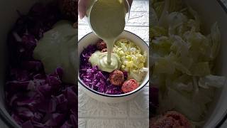 Day 1930 of easy salad recipes recipe salad fitness proteinsalad viral [upl. by Thibaud134]