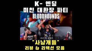 엔딩 때문에 미쳐부려사냥개들 해외반응 bloodhounds [upl. by Eelah314]