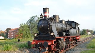 Geesthachter Museumsbahn  Dampflok Karoline Q 350 unterwegs  AKN Strecke Geesthacht  Bergedorf [upl. by Nivla639]