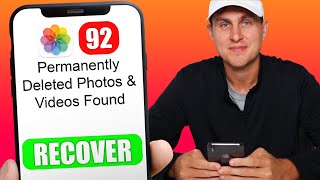 How to Recover Permanently Deleted Photos amp Videos on iOS iPhone iPad NO COMPUTER [upl. by Nalyad152]