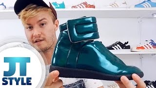 Unboxing Maison Margiela Future Sneakers in Emerald Green [upl. by Ing]