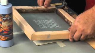 Screen Printing on Tiles [upl. by Swan]