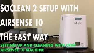 SoClean 2 setup With CPAP Easy Setup [upl. by Eolcin]