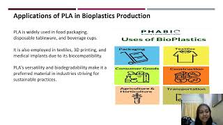 Application Of PHA amp PLA In Bioplastics Production [upl. by Gine]