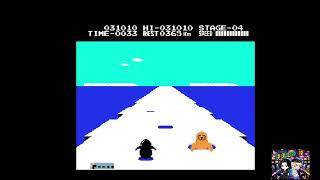 Antartic Adventure gameplay full NES [upl. by Marquez597]