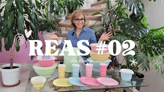 REAS Tupper Tips 02 2024 🧁  TUPPERWARE 🍬🍭 [upl. by Geldens]