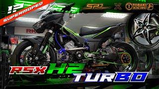 Turbo Super Moped Bike ft Kawasaki H2R  SPD X Tobaki [upl. by Asiela]