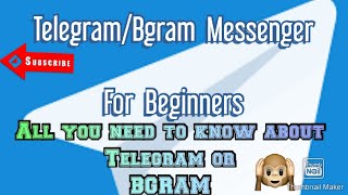 TelegramBgram Messenger for Beginners Everything you need to know about BGRAM [upl. by Bekelja917]