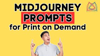 Midjourney Prompts for Print on Demand Product Designs [upl. by Yedrahs836]