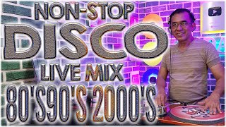 NONSTOP DISCO LIVE MIX  80S 90S 2000S  06 DjDARY ASPARIN [upl. by Ano]