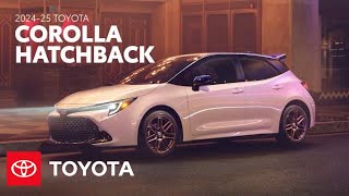 2024  2025 Toyota Corolla Hatchback Overview  Toyota [upl. by Bomke]