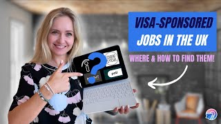 Visa Sponsored Jobs in the UK  Job Boards for International Students [upl. by Auhsot]