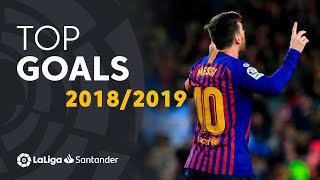 TOP 5 Goles LaLiga Santander 20182019 [upl. by Burnight978]