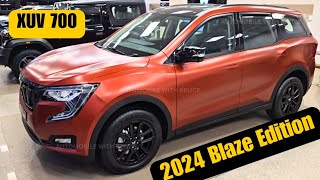 2024 Mahindra XUV 700 Blaze Edition  Walkaround 😮👌 [upl. by Esinad]