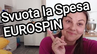 🛒Svuota la Spesa EUROSPIN🛒 svuotaspesa vlog home homemade eurospin [upl. by Nwahsad]