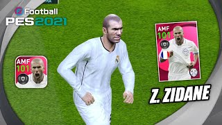 101 Rated ZIDANE First Impression amp Gameplay 🔥 Pes 2021  Zizou 🇫🇷 [upl. by Themis254]