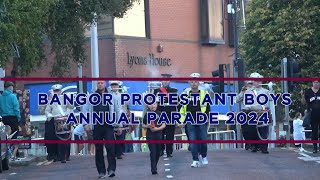 Bangor Protestant Boys Full Parade 2024 [upl. by Marinna]