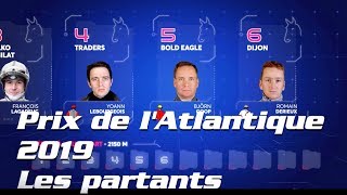 Les Partants du Prix de lAtlantique Casino Barrière EnghienlesBains [upl. by Ahseenal]