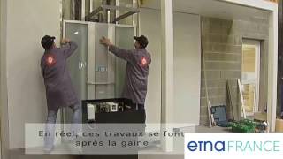 Installation dun ascenseur privatif Etna France [upl. by Lihp]