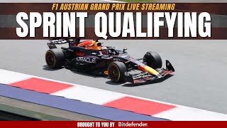 F1 AUSTIAN GP SPRINT QUALIFYING LIVE  Formula 1 Austria GP Sprint Quali Live Commentary Watchalong [upl. by Euqinue]