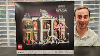 LEGO Natural History Museum Modular Review by Designer [upl. by Irelav]