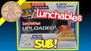 Lunchables 6Inch Turkey amp Cheddar Cheese Sub Sandwich Pringles KoolAid Hersheys Kisses [upl. by Farika188]