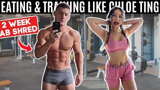 Bodybuilder tries the Chloe Ting 2 Week Ab Shred amp Diet [upl. by Akilegna]