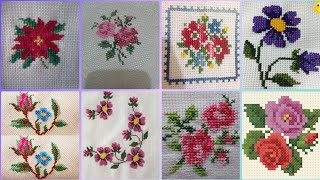 Gorgeous cross stitch patterns countable embroidery charsutikarhailatest dosuti design ideas2024 [upl. by Drawde]