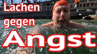 Winterschwimmen gegen die Angst Wasser heute 62°C [upl. by Aigil]