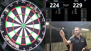 First to 5 Double in 301  Monday Night Darts [upl. by Turmel]