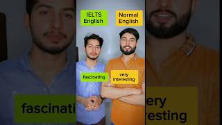 Normal English vs IELTS English studyabroad shorts [upl. by Norean]