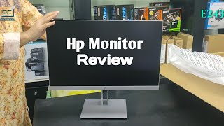 hp monitor elite e223  hp elite e233  hp elite e243  hp monitor price in bangladesh [upl. by Anirhtak]