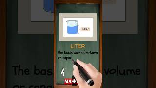 What is Liter  Easy Definition Explained in 30 Seconds  MATHalino123 mathterms metricsystem [upl. by Alehs]