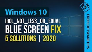 Windows 10 BSOD IRQL NOT LESS OR EQUAL NDISsys Fix 5 Solutions [upl. by Rosmunda828]