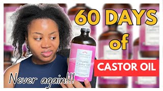 How Castor Oil DESTROYED my hair castoroil [upl. by Warga595]