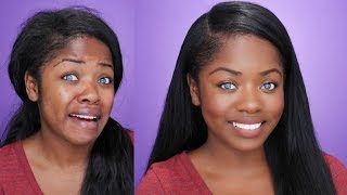 FULL COVERAGE Drugstore Foundation Routine  Cydnee Black [upl. by Menashem]