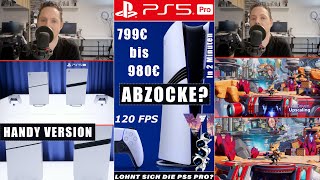 Sony PS5 Pro ab 799 € Playstation 5 Pro Leistung amp PS5 Pro Grafikvergleich  PS5 Pro GTA 6 30 FPS [upl. by Yatnahs]