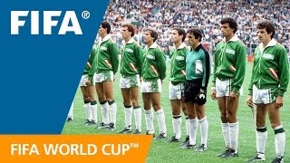 Germany 12 Algeria  1982 World Cup  Match Highlights [upl. by Marlon159]