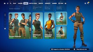 OG DEFAULT SKINS ARE BACK Fortnite Item Shop August 11th 2024 [upl. by Bettzel268]