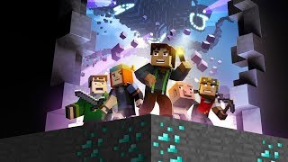 Netflix  Minecraft Store mode dublado episodio 1 A Ordem da Pedra [upl. by Jarred345]