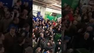 Leicester fans singing for Vichai Srivaddhanaprabha on Saturday Amazing 🦊 [upl. by Nnahteb]